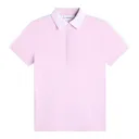 J.Lindeberg Cara Print ladies polo, orchid bouquet