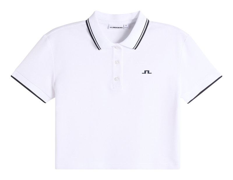 J.Lindeberg Claris ladies polo, white