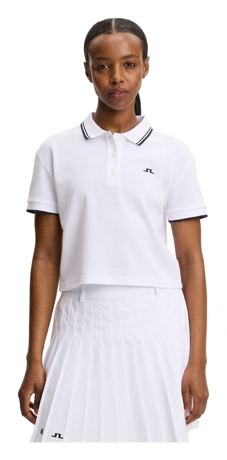 J.Lindeberg Claris ladies polo, white