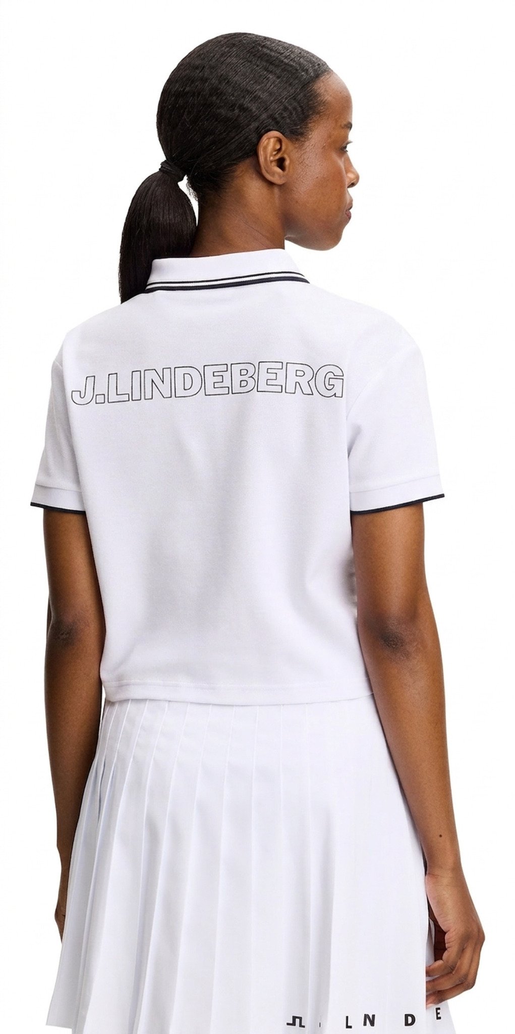 J.Lindeberg Claris ladies polo, white
