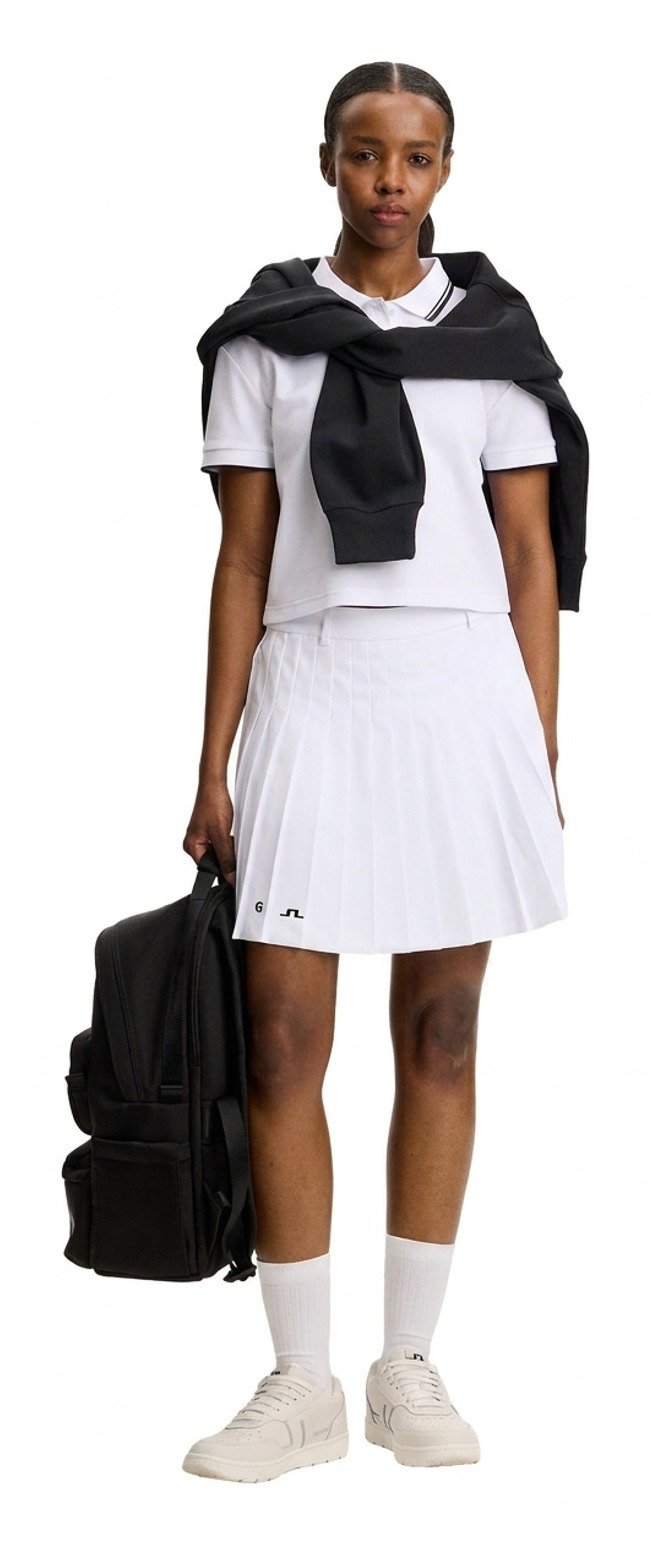 J.Lindeberg Claris ladies polo, white