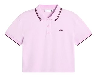 J.Lindeberg Claris ladies polo, orchid bouquet
