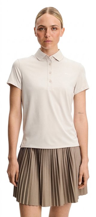 J.Lindeberg Bridge ladies polo, moonbeam