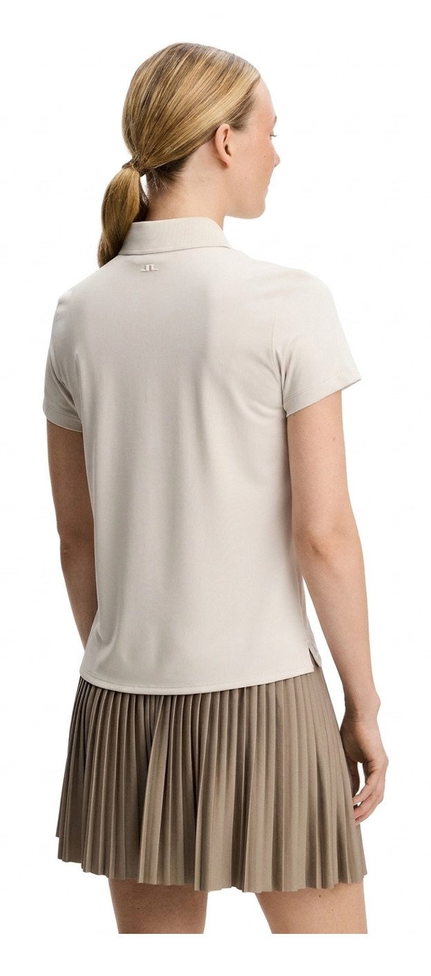 J.Lindeberg Bridge ladies polo, moonbeam