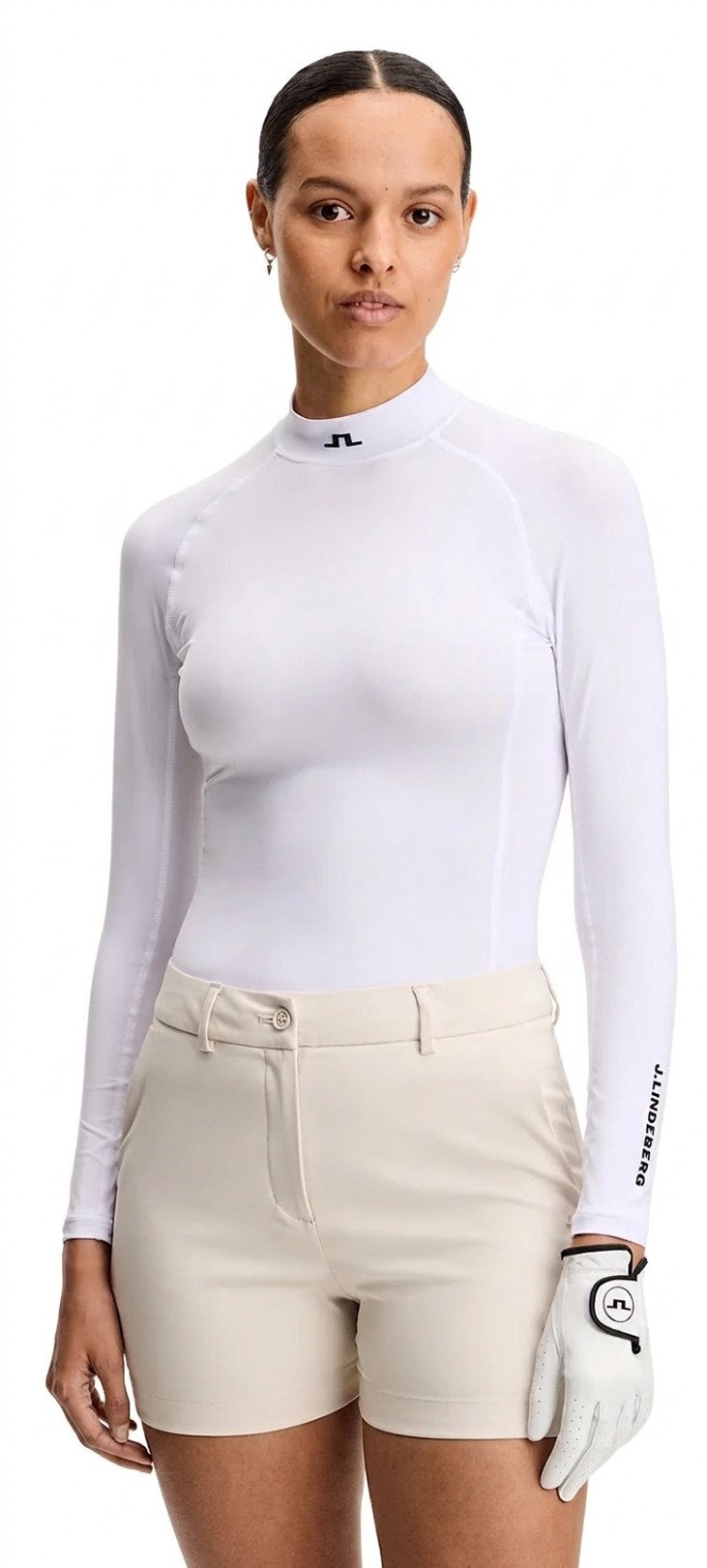 J.Lindeberg Ella Compression ladies top, white