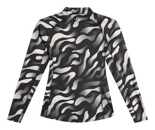 J.Lindeberg Ella Print Compression ladies top, bunker fade black moonbeam