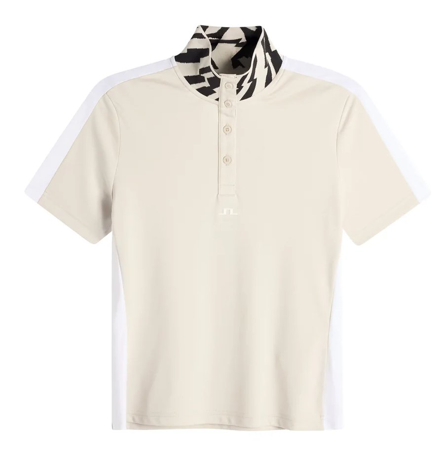 J.Lindeberg Pip ladies polo, moonbeam