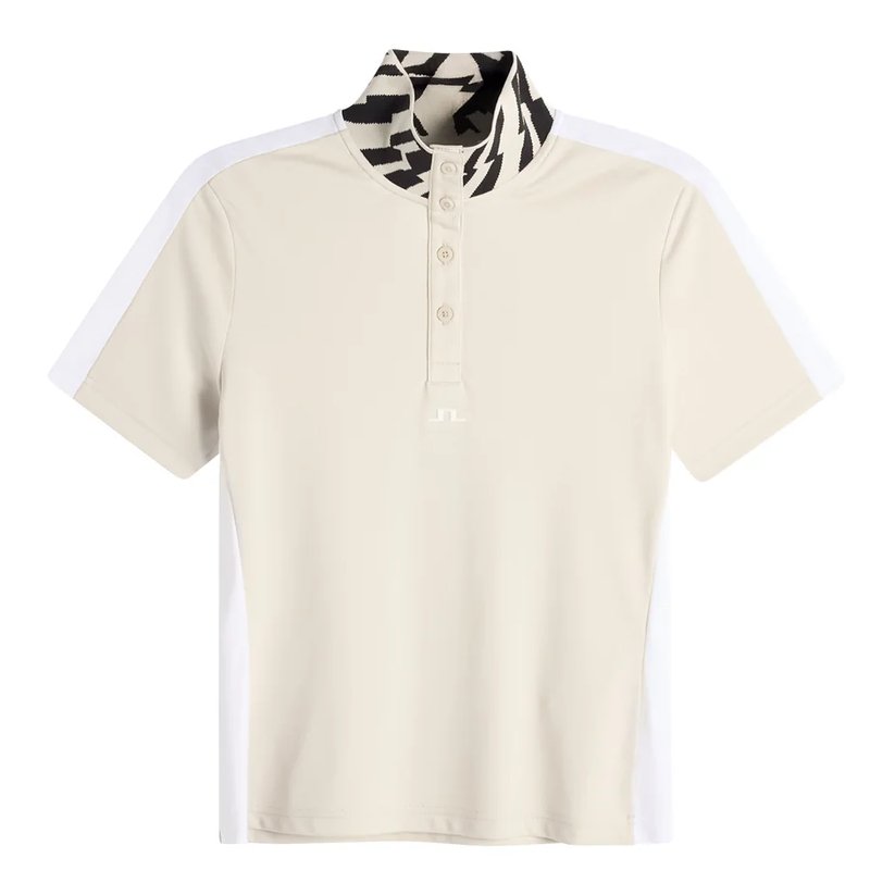 J.Lindeberg Pip ladies polo, moonbeam