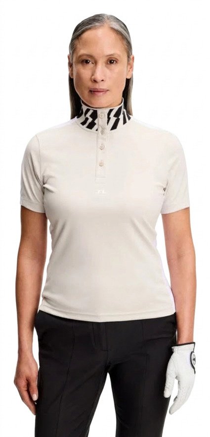 J.Lindeberg Pip ladies polo, moonbeam