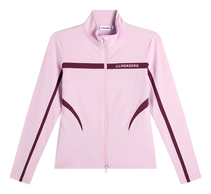 J.Lindeberg Janice Mid ladies layer, orchid bouquet