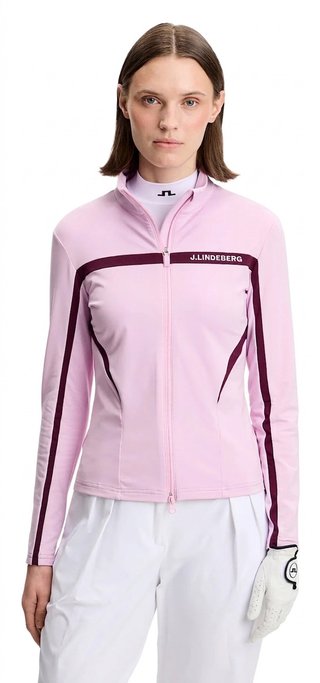 J.Lindeberg Janice Mid ladies layer, orchid bouquet