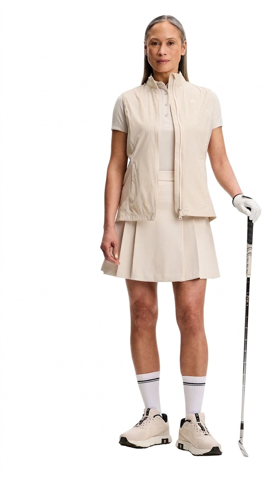 J.Lindeberg Alesia ladies skort, moonbeam