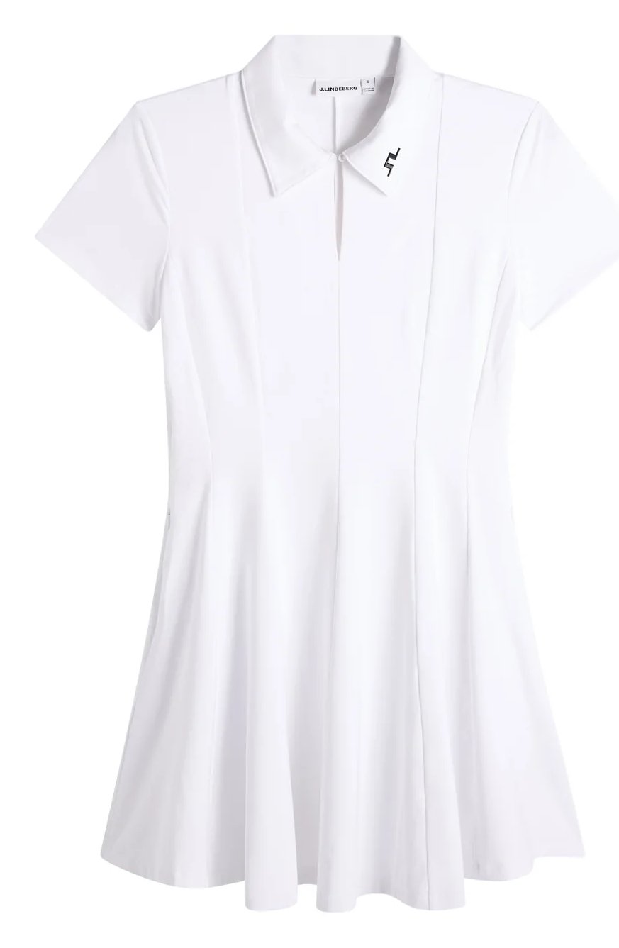 J.Lindeberg Kura ladies dress, white