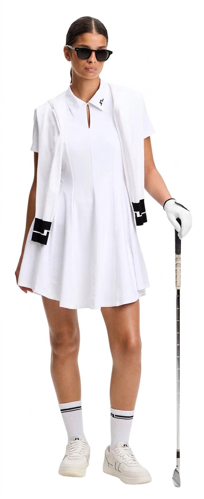 J.Lindeberg Kura ladies dress, white