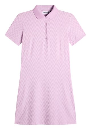 J.Lindeberg Dally ladies dress, orchid bouquet