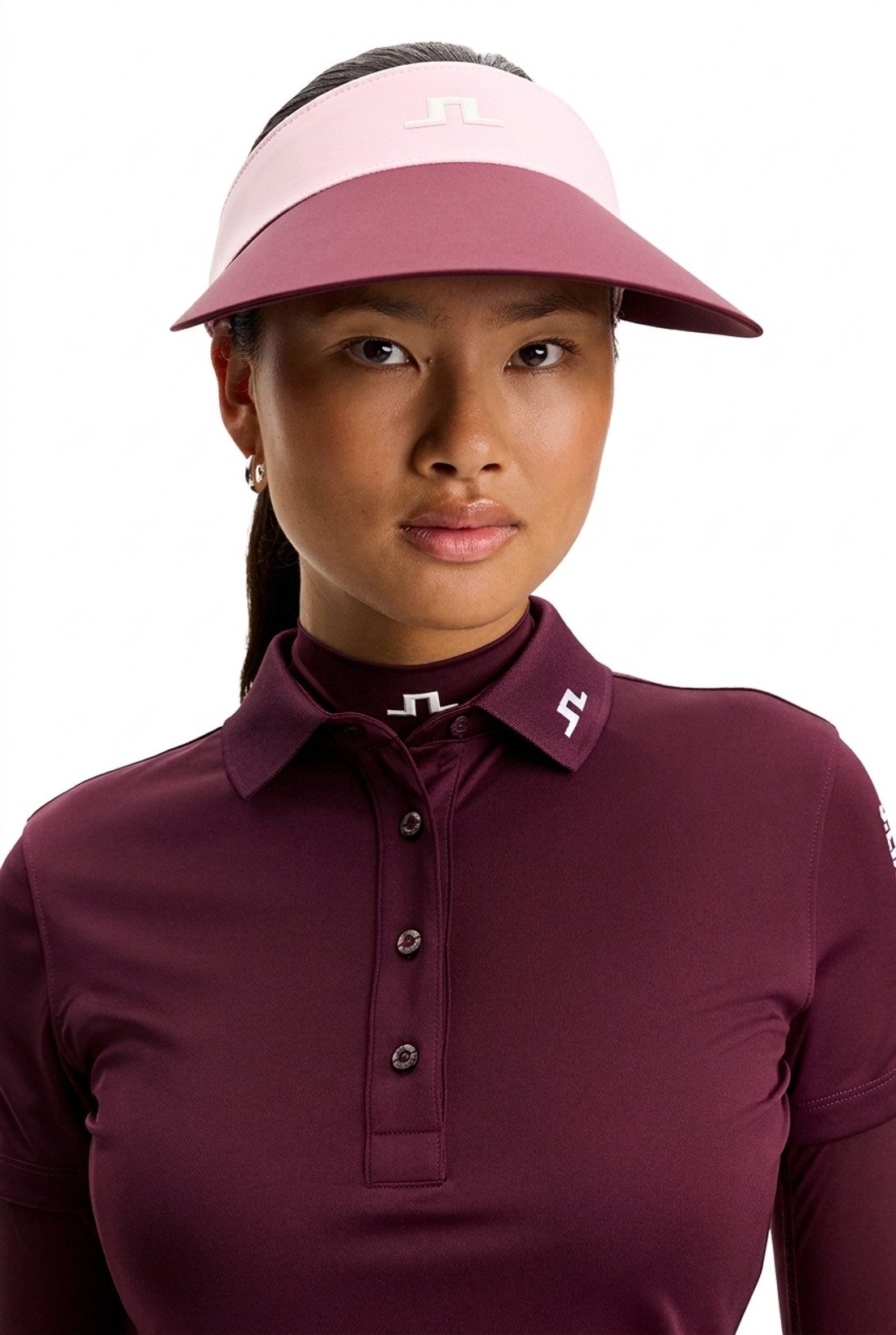 J.Lindeberg Ada Wide ladies visor, orchid bouquet