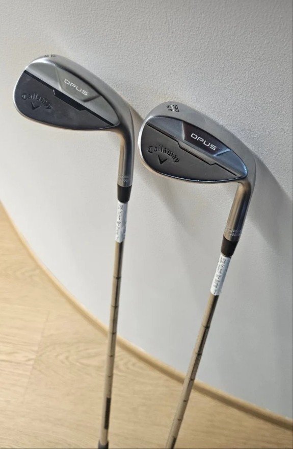 Callaway Opus Brushed Chrome men's wedge, steel