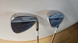 Callaway Opus Brushed Chrome men's wedge, steel