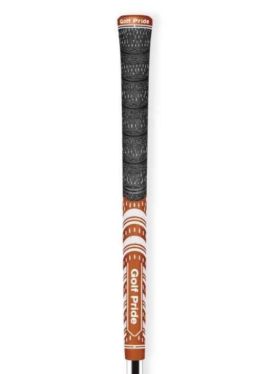 Golf Pride MCC grip (.60 RND), midsize, orange/white