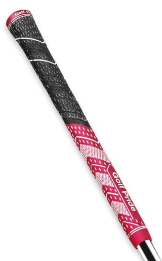 Golf Pride MCC Plus4 grip (.60 RND), standard, dark red/white