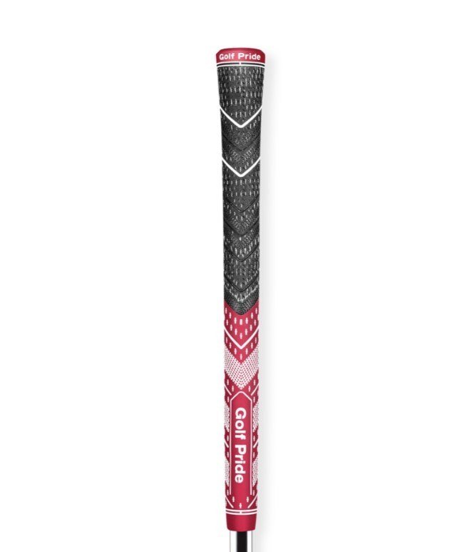 Golf Pride MCC Plus4 grip (.60 RND), standard, dark red/white