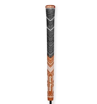 Golf Pride MCC Plus4 grip (.60 RND), standard, dark orange/white
