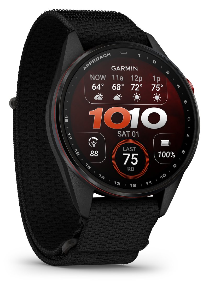 Garmin Approach S72, 47 mm, black GPS watch