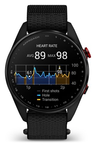 Garmin Approach S72, 47 mm, black GPS watch