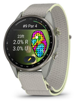 Garmin Approach S72 GPS watch, black, 47 mm