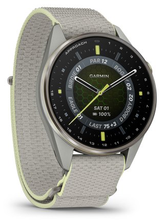 Garmin Approach S72 GPS watch, black, 47 mm