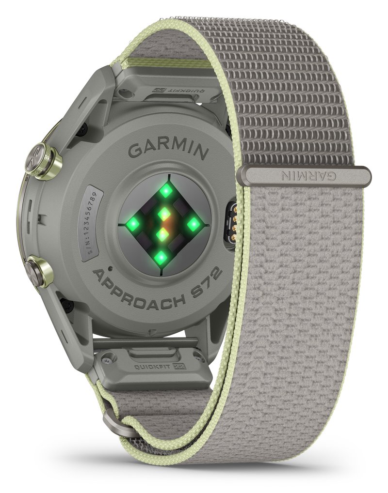 Garmin Approach S72 GPS watch, black, 47 mm
