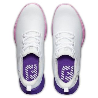 FootJoy Fuel Sport ladies golf shoes 2023, white/purple, UK7.5-EU41 (US9.5)