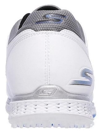 Skechers Go Golf Elite 2 men's golf shoes, white/gray/blue