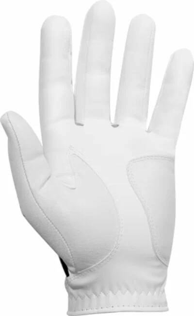 FootJoy WeatherSof 24 ladies golf glove (3 PACK), white/black, ML