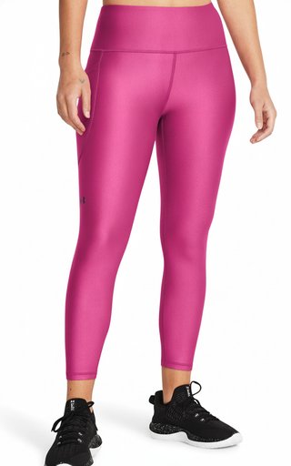 Under Armour HeatGear Armour Hi Ankle ladies compression leggins, astral aura