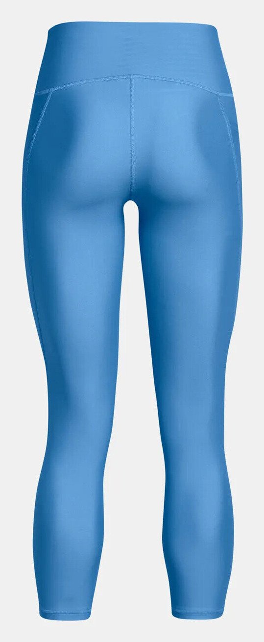 Under Armour HeatGear Armour Hi Ankle ladies compression leggings, viral blue