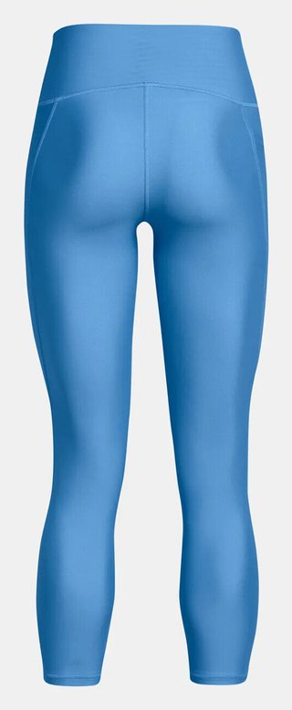 Under Armour HeatGear Armour Hi Ankle ladies compression leggings, viral blue