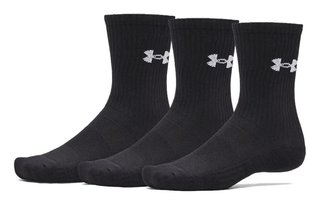 Under Armour UA Performance Cotton unisex socks (3 pack), ultimate black