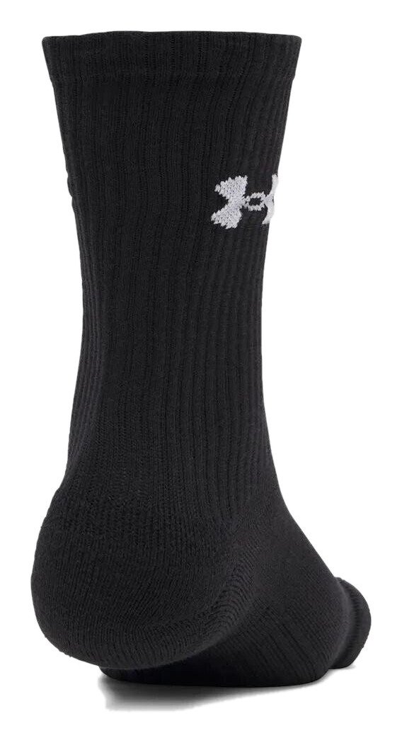 Under Armour UA Performance Cotton unisex socks (3 pack), ultimate black