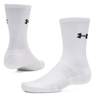 Under Armour UA Performance Cotton unisex socks (3 pack), white