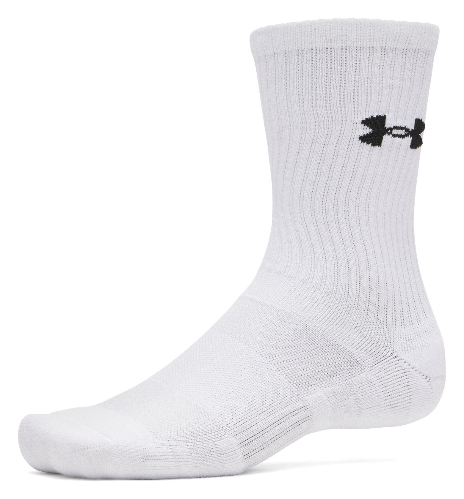 Under Armour UA Performance Cotton unisex socks (3 pack), white