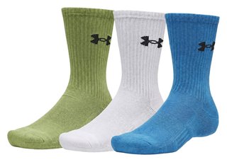 Under Armour UA Performance Cotton unisex socks (3 pack), aegean blue