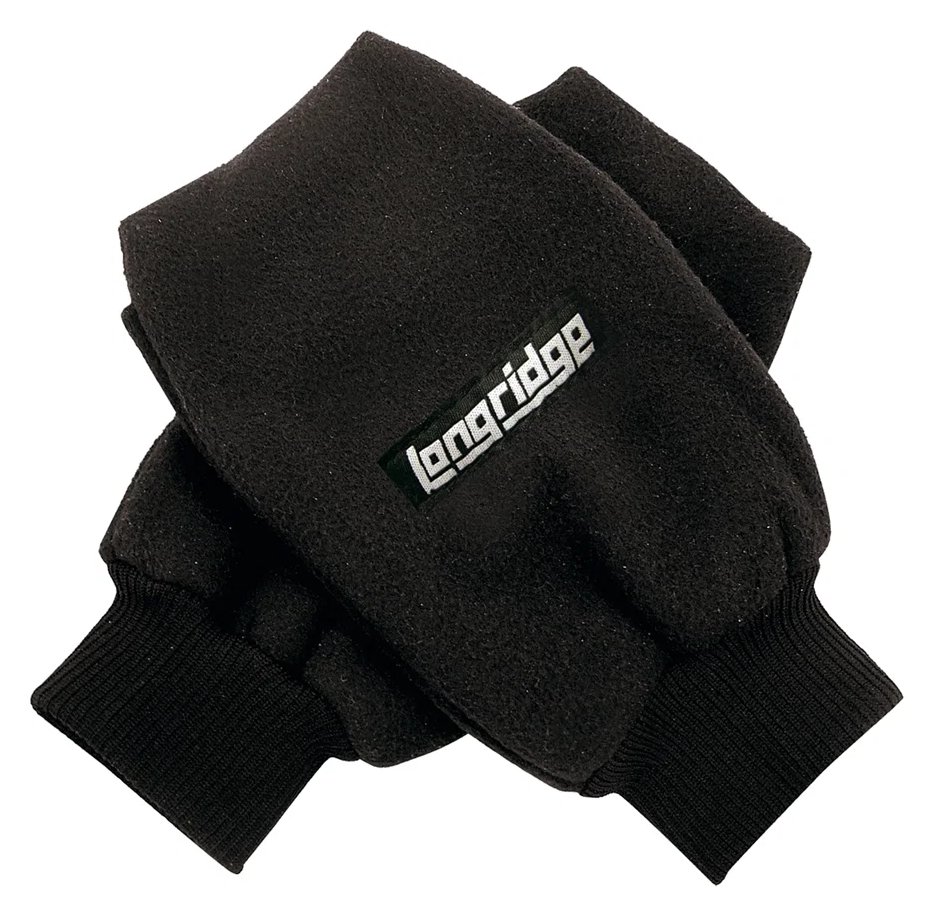 Longridge Winter Fleece Mitts, black