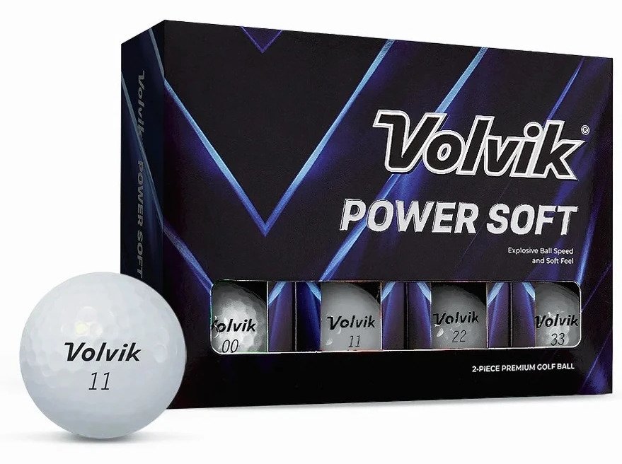 Volvik POWER Soft golf balls (12 balls)