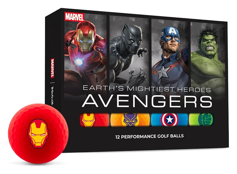 Volvik Vimat Avengers golf balls (12 balls)