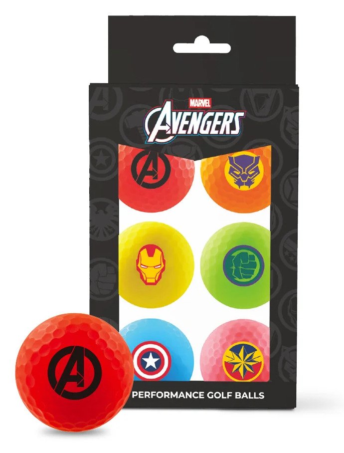 Volvik Vimat Avengers golf balls (6 balls)