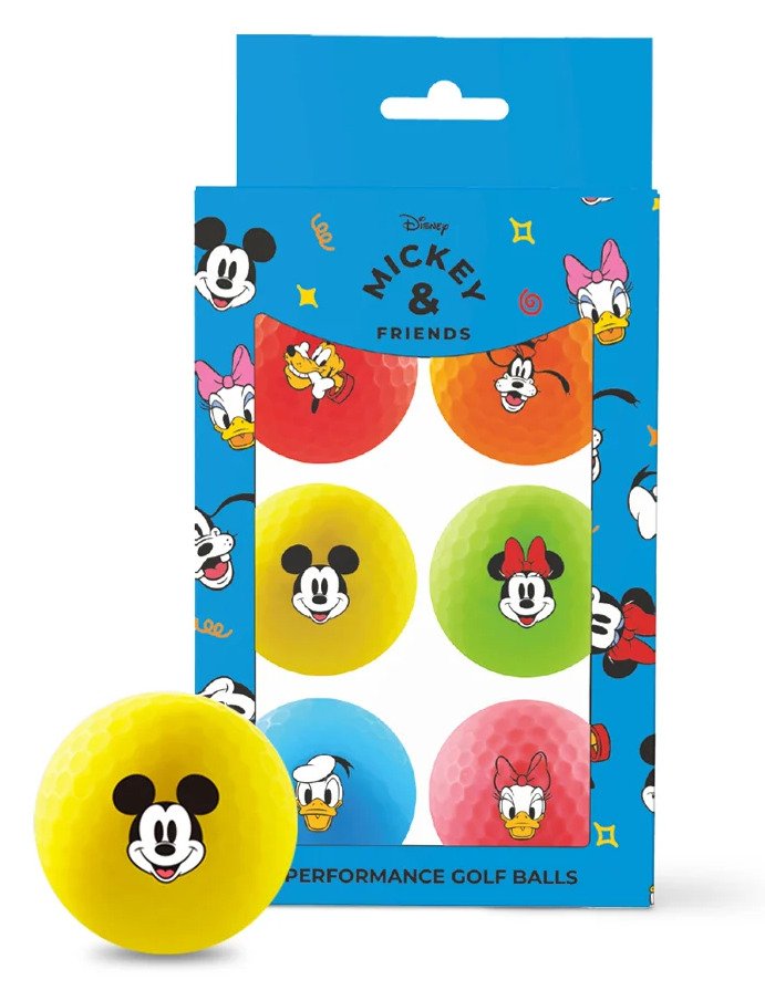 Volvik Mickey and Friends golf balls (6 balls)