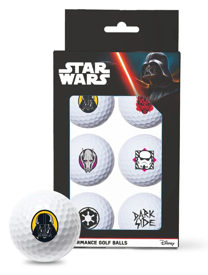 Volvik POWER Soft Star Wars Dark Side golf balls (6 balls)