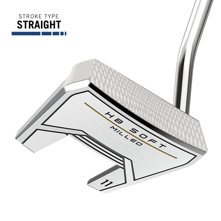Cleveland HB Soft Milled 11.0 Single Bend putter, steel, RH, 34 (bez headcovera)