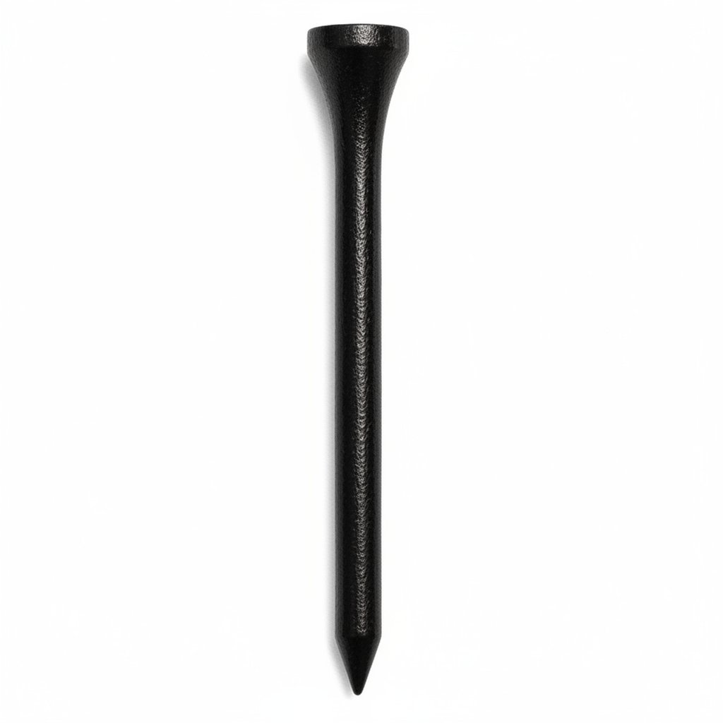 Longridge Wooden tees 69mm, black (1000 pk)
